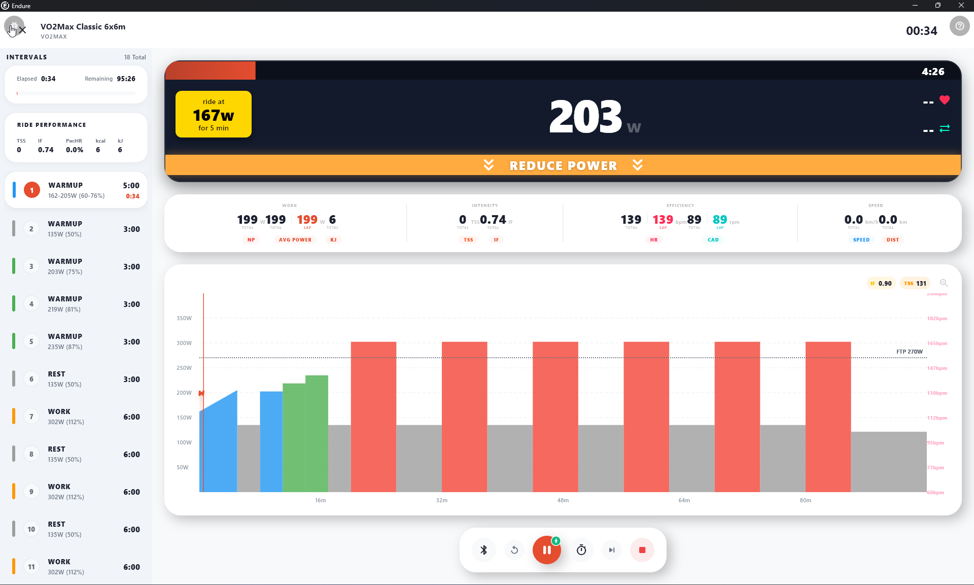 ENDURE - Live Ride View